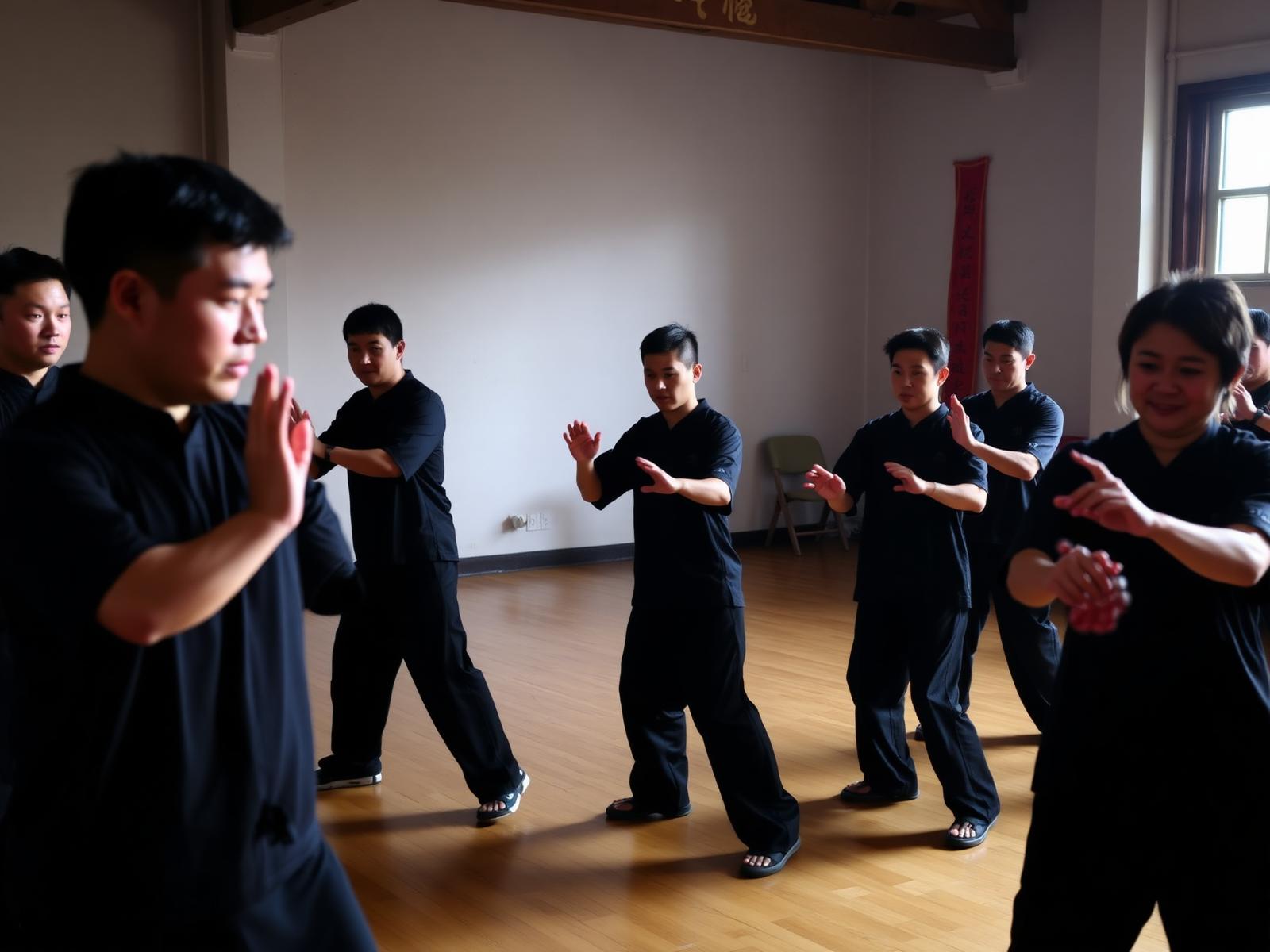 Wing Chun community class in Singapore
